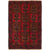 Hand Knotted Baluchi Carpet 3' 0" x 4' 6" (ft) - No. G27738