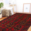 Hand Knotted Baluchi Carpet 3' 0" x 4' 6" (ft) - No. G27738