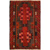 Red Color Baluchi Carpet 2' 9" x 4' 2" (ft) - No. G27739