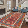 Handmade Vegetable Kilim 5' 10" x 8' 5" (ft) - No. G27788