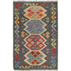 Handmade Vegetable Kilim 2' 1" x 3' 1" (ft) - No. G27817