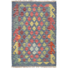 Handmade Vegetable Kilim 2' 0" x 2' 11" (ft) - No. G27846