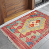 Handmade Vegetable Kilim 1' 6" x 1' 10" (ft) - No. G27862