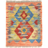 Handmade Vegetable Kilim 1' 5" x 1' 8" (ft) - No. G27902