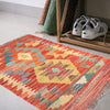 Handmade Vegetable Kilim 1' 4" x 2' 0" (ft) - No. G27905