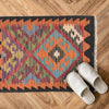 Handmade Vegetable Kilim 1' 7" x 2' 2" (ft) - No. G27931