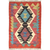 Handmade Vegetable Kilim 1' 6" x 2' 2" (ft) - No. G27950