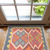 Handmade Vegetable Kilim 1' 7" x 1' 8" (ft) - No. G27961