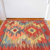 Handmade Vegetable Kilim 1' 4" x 1' 7" (ft) - No. G28005