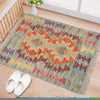 Handmade Vegetable Kilim 1' 7" x 2' 0" (ft) - No. G28013