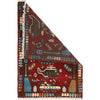 Red War Rug 2' 0" x 2' 10" (ft) - No. G28096