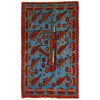 War Rug 1' 11" x 3' 4" (ft) - No. G28097