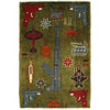 Hand Knotted War Rug 1' 12" x 2' 11" (ft) - No. G28099