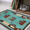 Handmade War Rug 1' 11" x 2' 11" (ft) - No. G29007