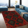 Red Baluchi Rug 4' 2" x 6' 4" (ft) - No. G29050