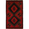 Red Baluchi Rug 2' 9"x 4' 6" (ft) - No. G29057