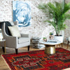 Red Baluchi Rug 2' 11"x 4' 5" (ft) - No. G29060