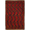 Hand Knotted Baluchi Carpet 3' 2"x 4' 8" (ft) - No. G29071