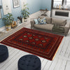 Red Baluchi Rug 2' 6"x 3' 7" (ft) - No. G29095