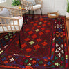 Handmade Multi-color Kilim 4' 2" x 6' 5" (ft) - No. G29125