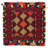 Handmade Red Kilim 2' 7" x 2' 8" (ft) - No. G29134