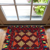 Handmade Red Kilim 2' 7" x 2' 8" (ft) - No. G29134