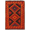 Handmade Orange Kilim 2' 2" x 3' 3" (ft) - No. G29135