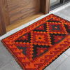 Handmade Orange Kilim 2' 2" x 3' 3" (ft) - No. G29135