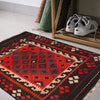 Hand Knotted Multi-Color Kilim 2' 9" x 3' 3" (ft) - No. G29137