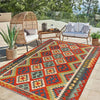 Handmade Vegetable Kilim 5' 0" x 6' 9" (ft) - No. G29310