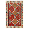 Handmade Vegetable Kilim 4' 0" x 6' 3" (ft) - No. G29320