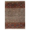 Grey Color Bakhtiar Rug 5' 7" x 7' 9" (ft) - No. G29434