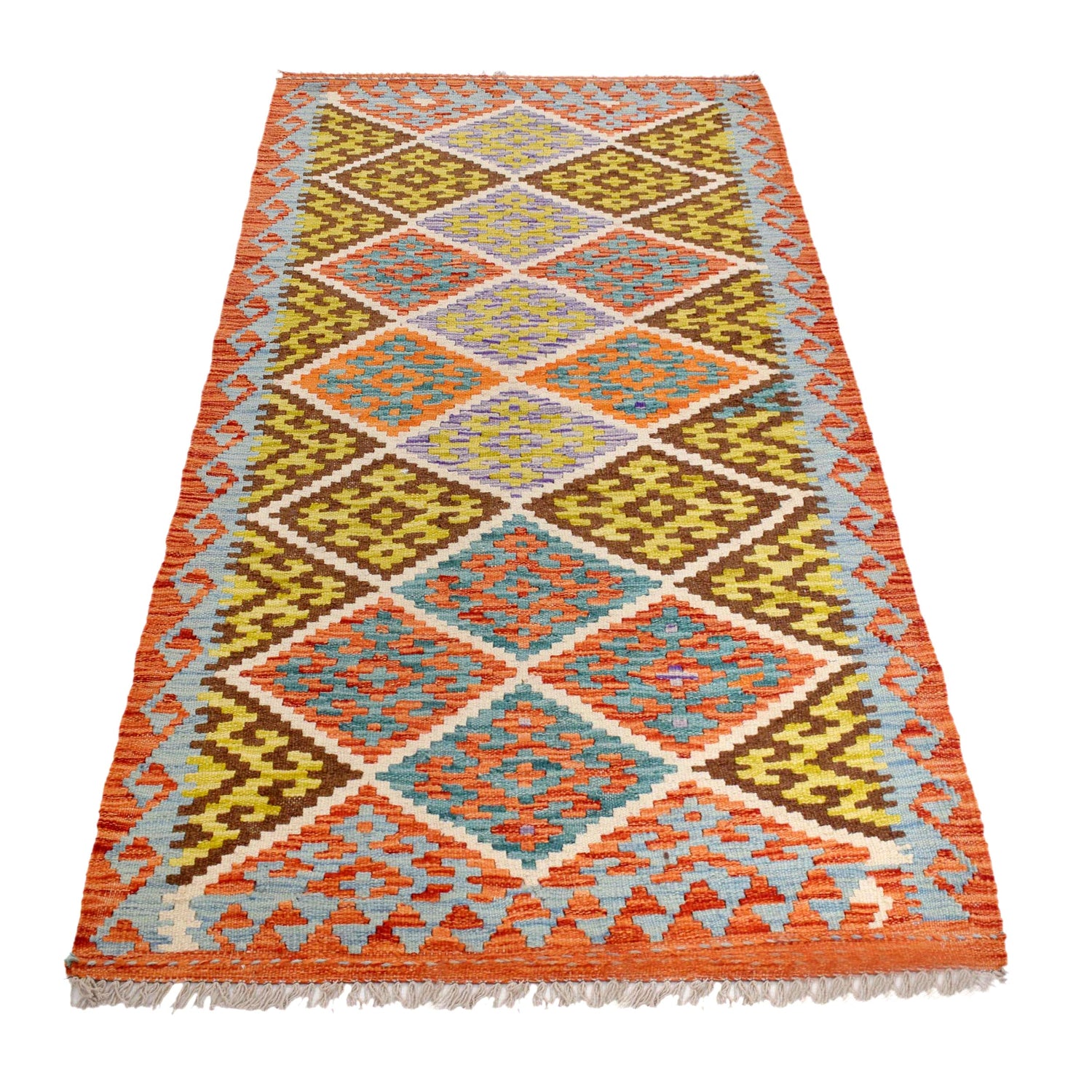 Vegetable Kilim Runner 2' 10" x 6' 4" (ft)- No. G29672