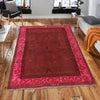 Pink Overdyed Rug 4' 2" x 5' 7" (ft) - No. G29736