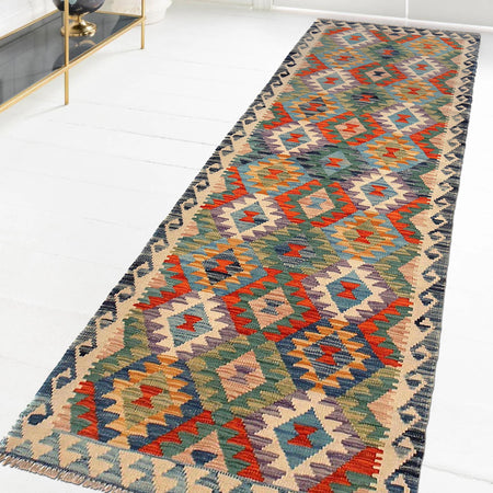 Vegetable Kilim Runner 2' 10" x 9' 9" (ft) - No. G29743