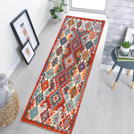 Vegetable Kilim Runner 2' 9" x 8' 0" (ft) - No. G29763