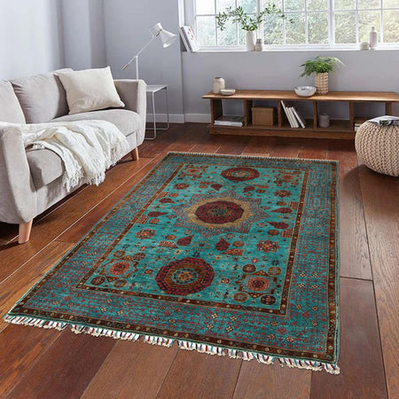 Premium Quality Mamluk Carpet 4' 1" x 5' 10" (ft) - No. G31199