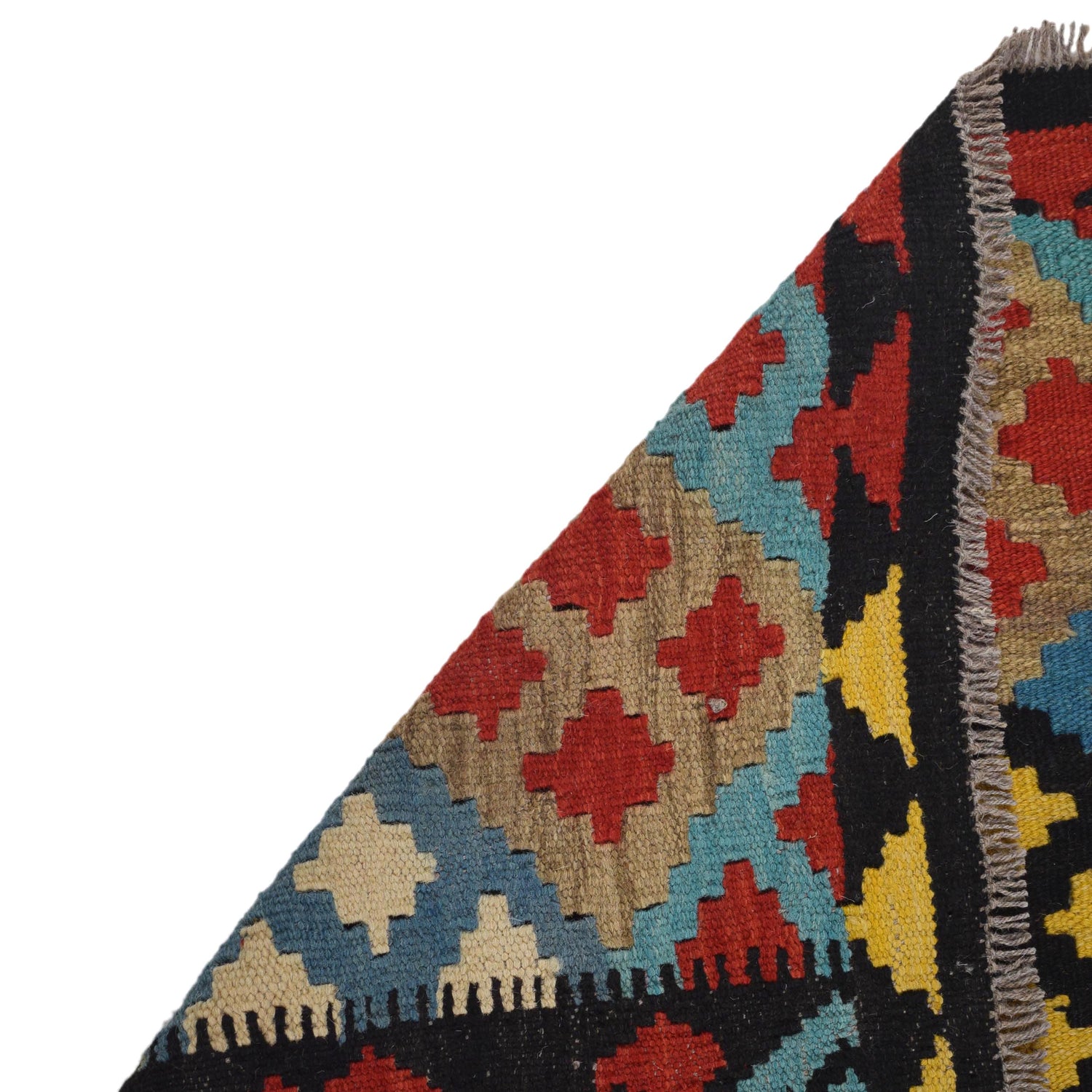 Vegetable Kelim Runner 2' 2" x 6' 7" (ft)- No. G31270