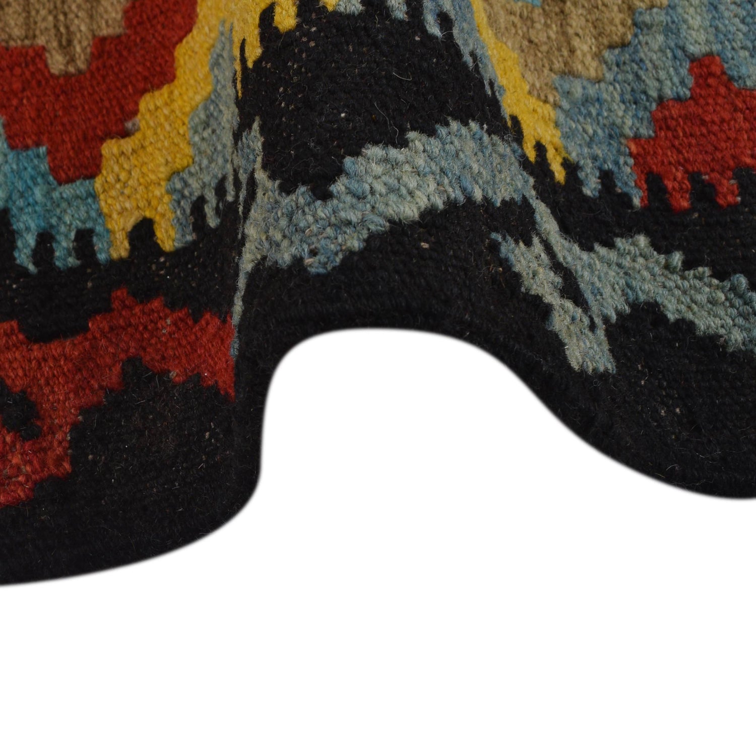 Vegetable Kilim Runner 2' 2" x 6' 6" (ft)- No. G31274