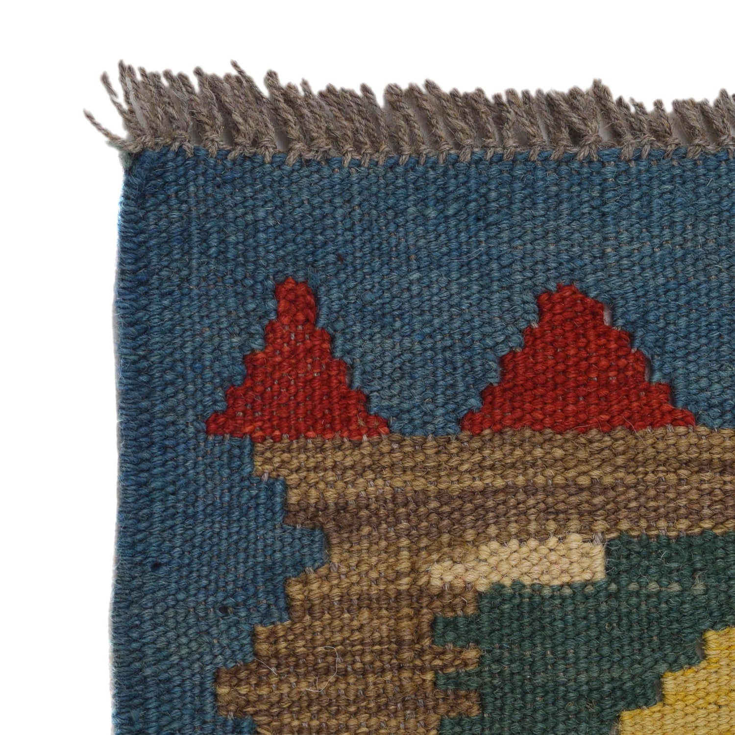 Vegetable Kelim Runner 2' 2" x 6' 7" (ft)- No. G31278