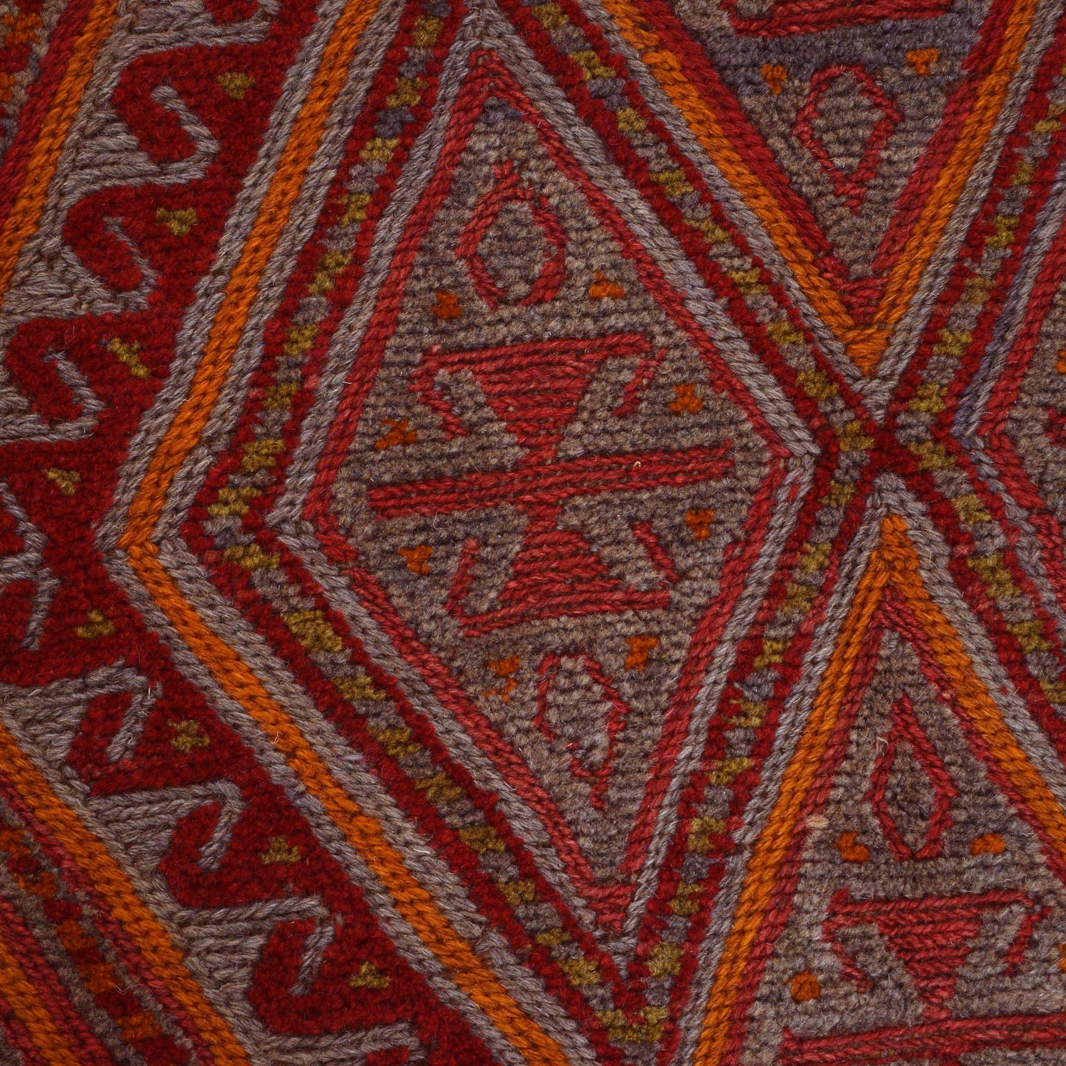 Multi Color Mashwani Rug 4' 1 x 4' 3 (ft) - No. G31304