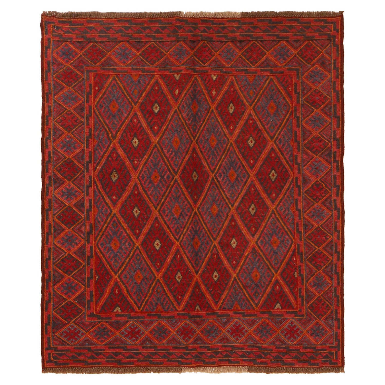 Small Square Rug 3' 10 x 4' 6 (ft) - No. G31316
