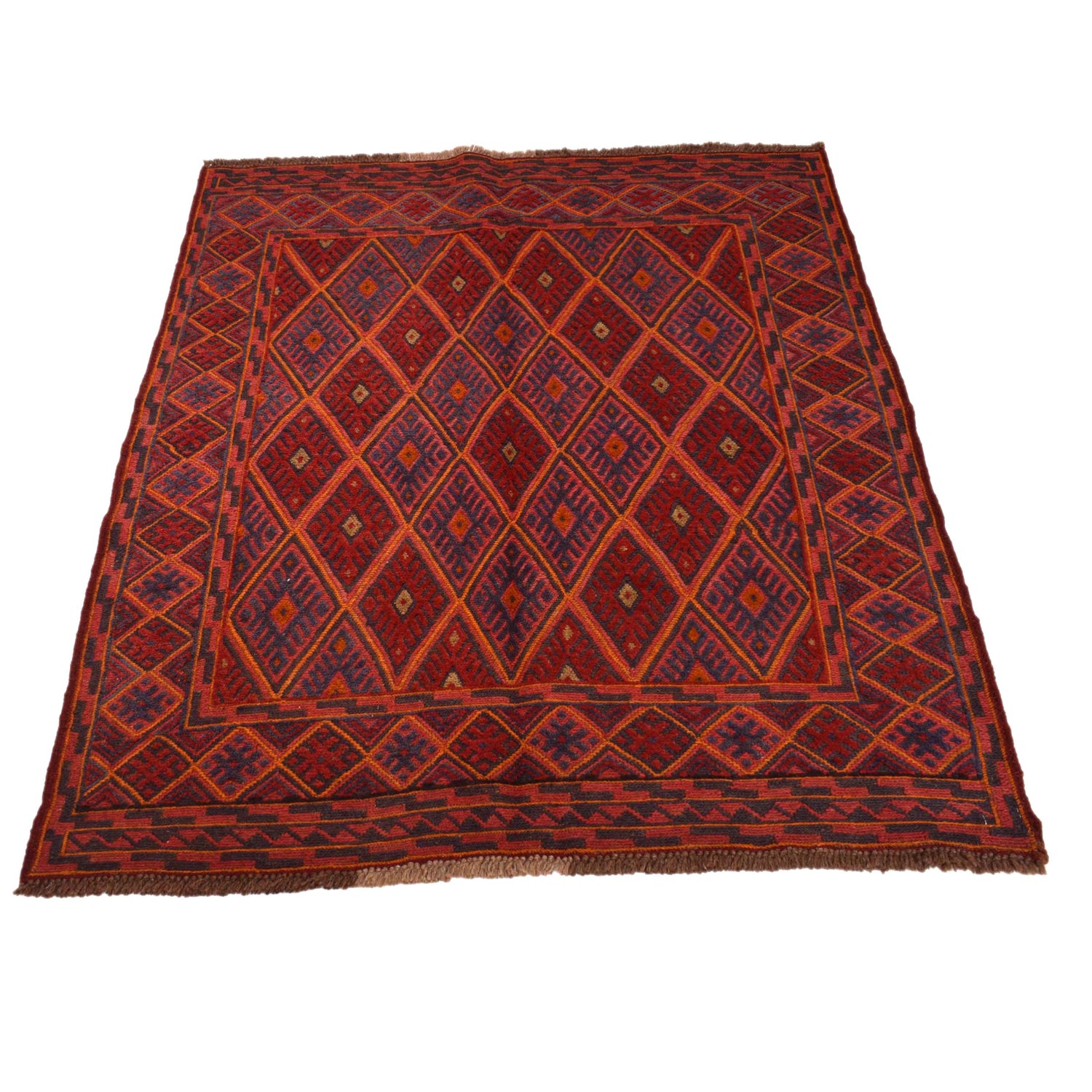 Small Square Rug 3' 10 x 4' 6 (ft) - No. G31316