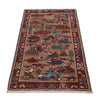Handmade War Rug 2' 7" x 3' 11" (ft) - No. G31624
