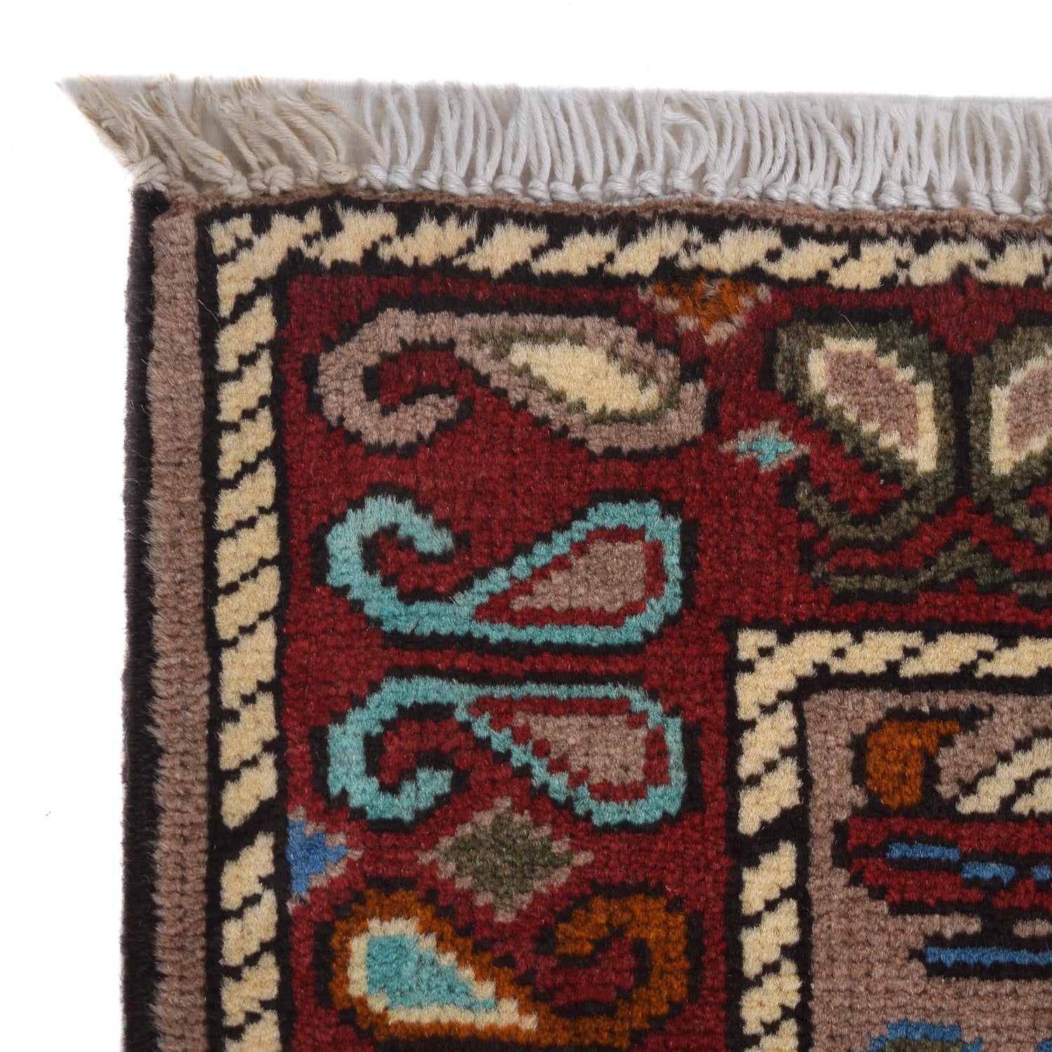 Handmade War Rug 2' 7" x 3' 11" (ft) - No. G31624