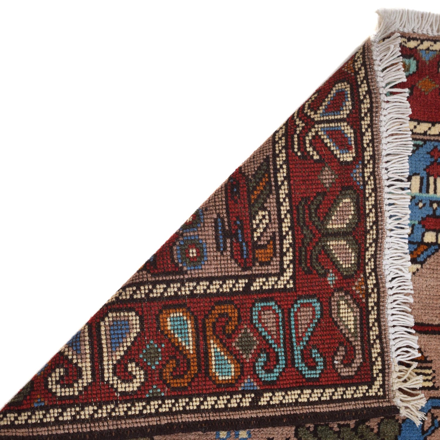 Handmade War Rug 2' 7" x 3' 11" (ft) - No. G31624