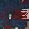 Handmade War Rug 2' 7" x 3' 11" (ft) - No. G31625