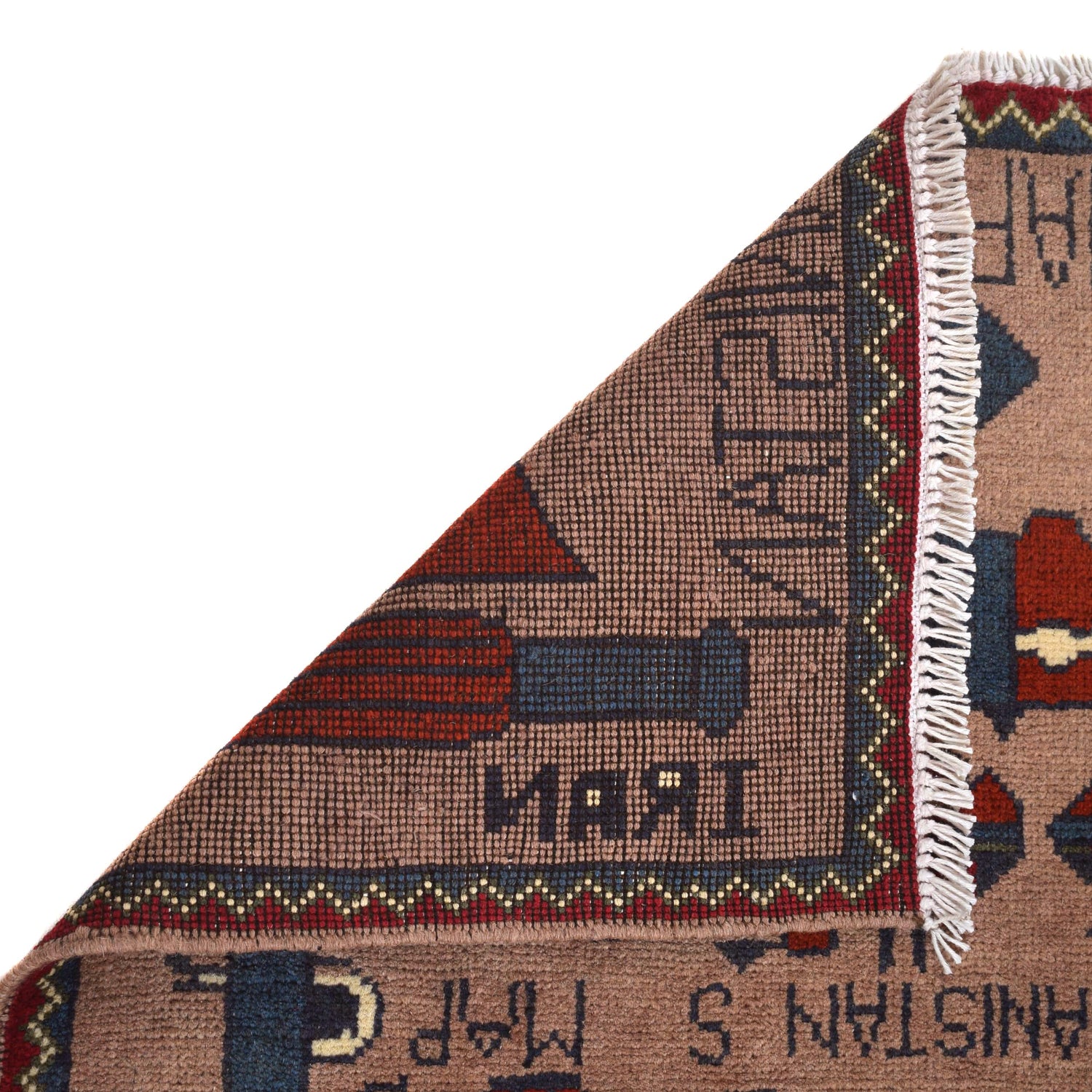 Handmade War Rug 2' 7" x 3' 11" (ft) - No. G31625