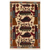 Handmade War Rug 2' 11" x 4' 5" (ft) - No. G31654