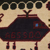 Handmade War Rug 2' 11" x 4' 5" (ft) - No. G31654